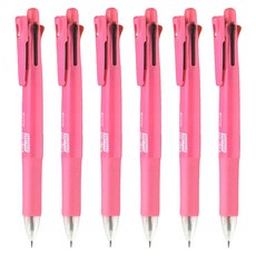 ZEBRA 斑馬牌 四色+鉛筆芯多功能原子筆 B4SA1, 可愛的粉紅色, 1支