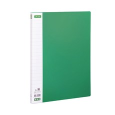 連勤 lc-511 g 強力夾(右中) 文件夾 PP材質堅固耐用 簡約設計 適用於辦公室、學習 方便文件整理, 1個, 綠色