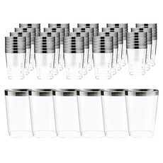 쓱싹 아리아 플라스틱 다회용 소주잔 60ml, 6개입, 20개