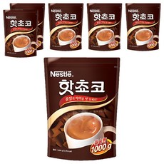 네슬레 핫쵸코 분말, 1kg, 6개