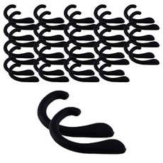 IMDw 口罩矽膠耳罩黑色 2p, 20套