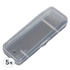 Livefin 刮鬍刀便攜盒 透明 S, 5個, 1入