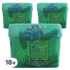 Herb Story 大冰箱除臭綠茶凝膠, 260g, 18個