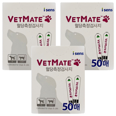 아이센스 벳메이트 혈당시험지, 50개입, 3개
