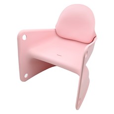 Combi 康貝 學習巧疊椅 超輕量 可堆疊收納, 霧玫粉, 1個