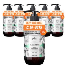 plu 去角質沐浴乳 柚子水蜜桃, 500g, 6瓶
