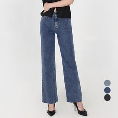 Dotif 女款長/短版高彈力隱藏式鬆緊腰寬鬆修身牛仔褲