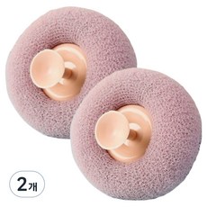 Yeobihome 海綿沐浴球, 紫色, 4入, 1個