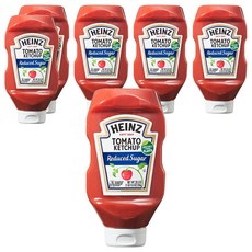 하인즈 리듀스드 슈가 토마토 케찹, 836g, 6개