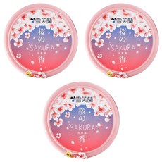 雪芙蘭 滋養霜 櫻花香氛 Moist 24技術長效保濕, 60g, 3罐