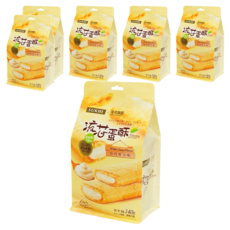 巧戀流芯蛋酥-白巧克力, 140g, 6袋