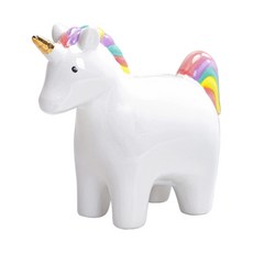 飛吧室內彩虹獨角獸存錢筒, 混色, 1個