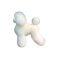 SAYCOCOA狗狗假髮 模特 110 JT6018, 白色的, 1組