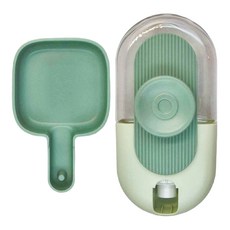 ROYALLIN 蘿林嚴選 掛籠式餵食器 自動蓄水器 (薄荷綠), 尺寸: 10.8*16*22 cm, 1個