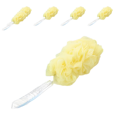 KEYTOSS 詰朵斯 專利泡泡 沐浴刷 短, 可重複使用, 款式隨機, 1入, 6個