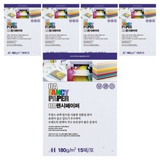 DOOSUNG PAPER 紙張 OA 美術紙 彩色影印紙 白色 180g R26, A4, 5個