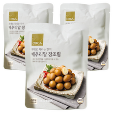 ORGA WHOLE FOODS 醬醃鵪鶉蛋, 200g, 3包