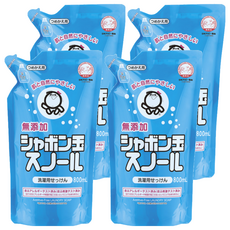 샤본다마 스노르 액상세제 리필, 800ml, 4개