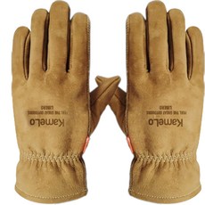 Camello Libero 高級戶外皮革手套雙手套裝 L, 1個