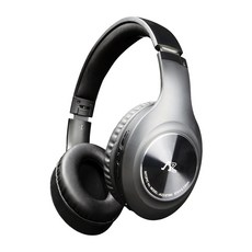 INTOPIC 廣鼎 JAZZ-BT990 藍牙5.1摺疊頭戴耳機 40mm高音質單體 17小時續航 舒適皮革耳罩, 黑色