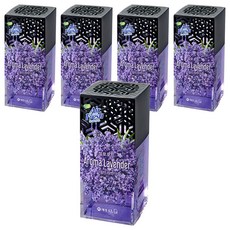 에어후레쉬 젤로포트 방향제 본품, 120g, 5개, 아로마 라벤더