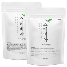네오크레마 스테비아 에리스리톨, 400g, 2개