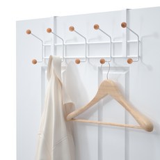 comet 居家門後掛勾 10勾, 混色, 1入, 衣架