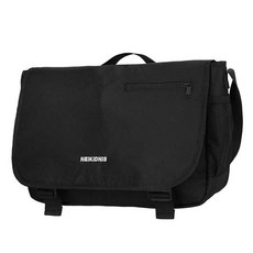 NEIKIDNIS 男女通用 Essential 郵差包, 黑色