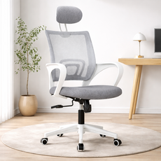 네오체어 메쉬 사무용 게이밍 컴퓨터 의자 CPS-H, 그레이