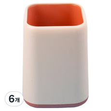 KODACHIEF 桌面整理盒 39型 7 x 10 x 7 cm, 6個, 橘色