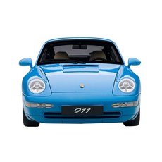 AUTOart 複製品保時捷 993 Carrera 模型車 AA781335BL, 藍色