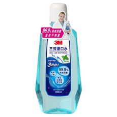 3M 三效漱口水, 500ml, 1瓶