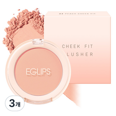 이글립스 치크 핏 블러셔 4g, 03 피치치크핏, 3개