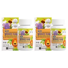 종근당건강 키즈 멀티비타민 미네랄, 60정, 2개