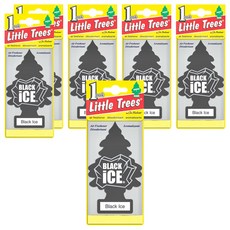 Little Trees 小樹香片 黑鑽 香味持久自然 清新怡人 時髦可愛 輕巧易掛, 7g, 6片