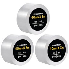 DADA 超強力單面矽膠膠帶 40mm x 3m, 透明, 3個