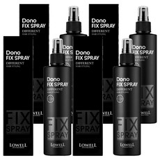 LOWELL Dono Fix 定型噴霧, 4個, 250ml
