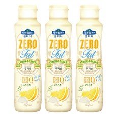 歐洲 Fontana 無脂檸檬沙拉蒜醬, 230g, 3個