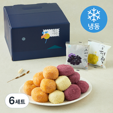 제주사월 5종혼합 오메기떡 60g x 30개입 세트 (냉동), 6세트