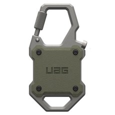 UAG 頂級版多功能鎖扣保護殼 AirTag, 軍綠色, 1個