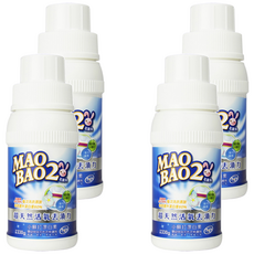 MAO BAO 毛寶兔 小蘇打活氧漂白素, 330g, 4瓶