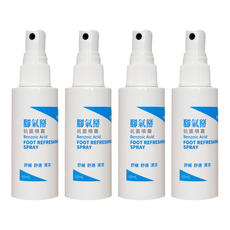 優選生醫 腳氣掰抗菌噴霧 60ml - 舒緩足部異味 長效抗菌, 1瓶, 4件