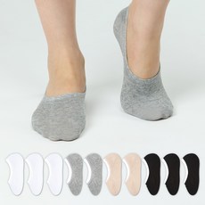 GGRN 여성용 빅사이즈 스킨핏 페이크삭스 10켤레 세트