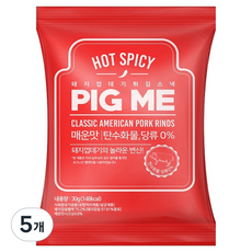 피그미 에이스엠앤티 매운맛 스낵, 30g, 5개