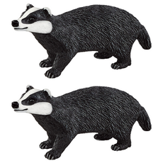 슐라이히 오소리 피규어 SL14842, 2개
