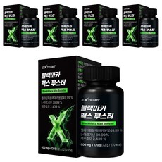 익스트림 블랙마카 맥스 부스터 72g, 5개, 120정