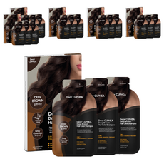 디어쿠페아 헤어 컬러 샴푸 15ml x 3p, 딥브라운, 6개