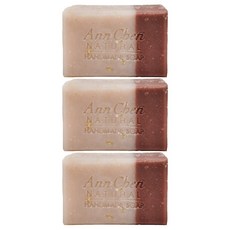 Ann Chen 陳怡安手工皂 滋養潤滑系列 手工皂 玫瑰燕麥, 110g, 3入