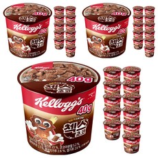 첵스초코 오곡으로 만든 첵스초코 컵 시리얼, 40g, 36개