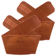 코시나 황토 냉 온 면 찜질팩 허리용, 2개